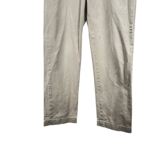 Polo Ralph Lauren Mens Preston Khaki Pants 33/32 Cotton Beige  Embroidered Logo - Picture 7 of 14